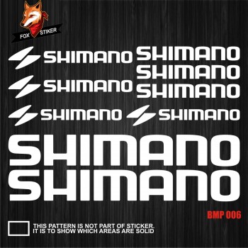 Bicycle Frame Decal Stickers  SH1MAN001